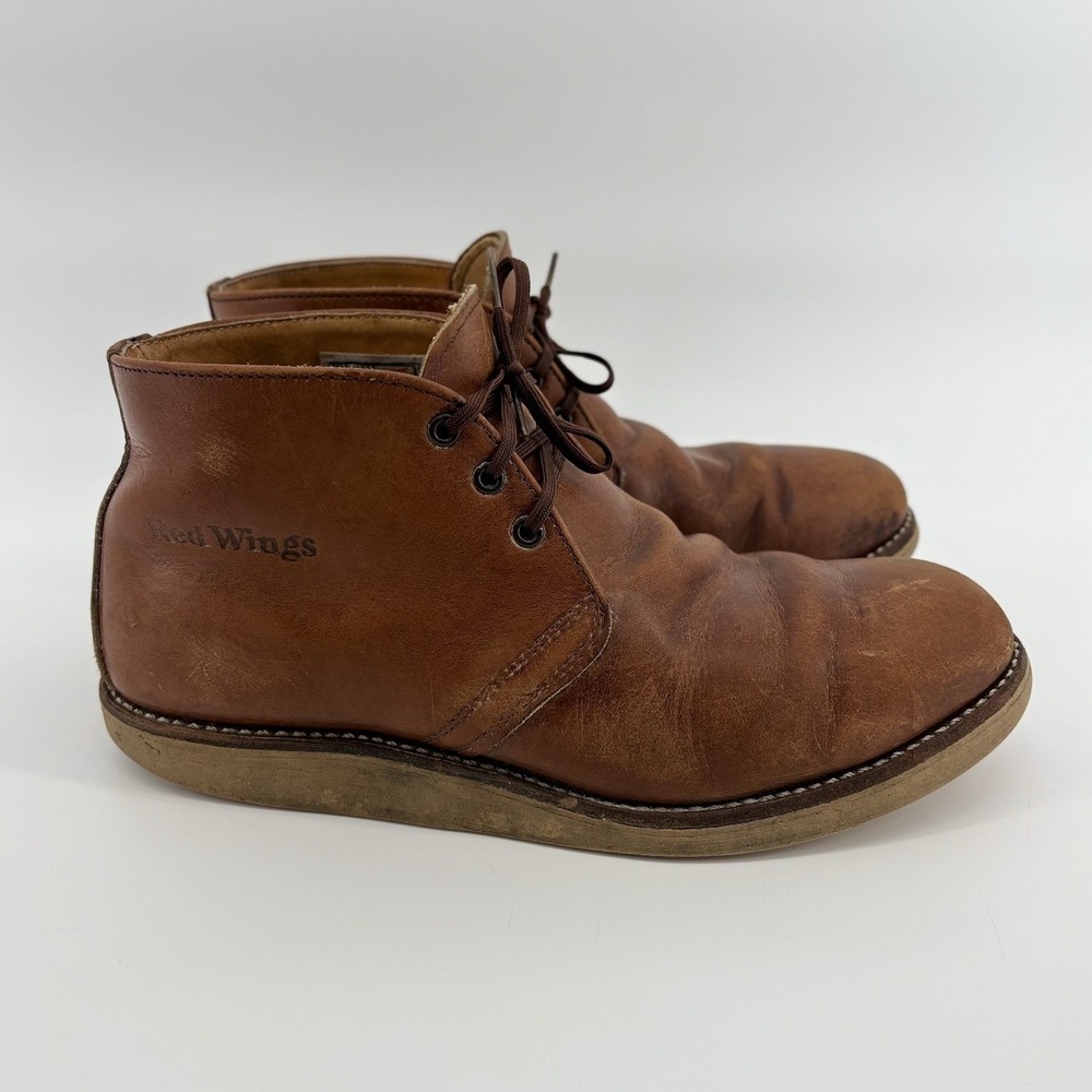 1960's Men's Red Wing Low Top Boots Size 8.5EE 17170 - 595 Wearable! Read DS! - Picture 7 of 16